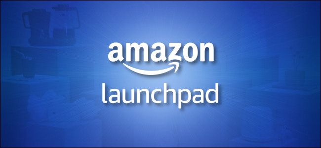 Amazon Launchpad Logo on blue background