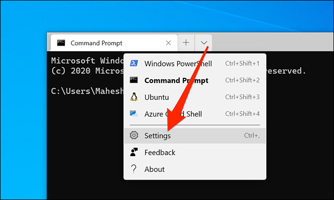 How To Change The Default Directory In Windows Terminal