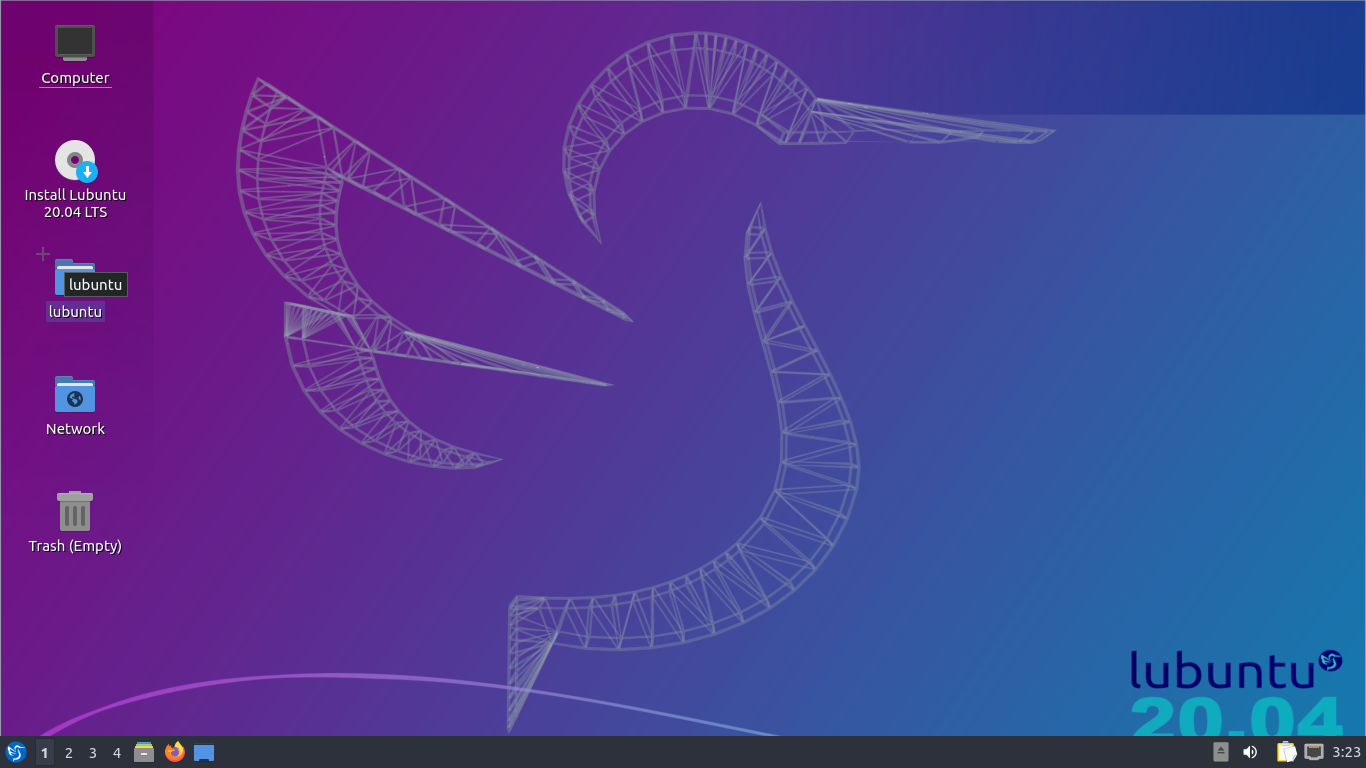 Lubuntu desktop