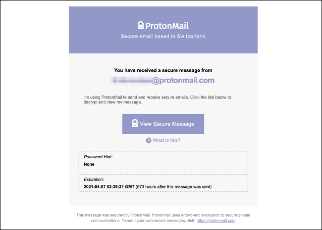 ProtonMail Messaged Encrypted for All Email Accounts