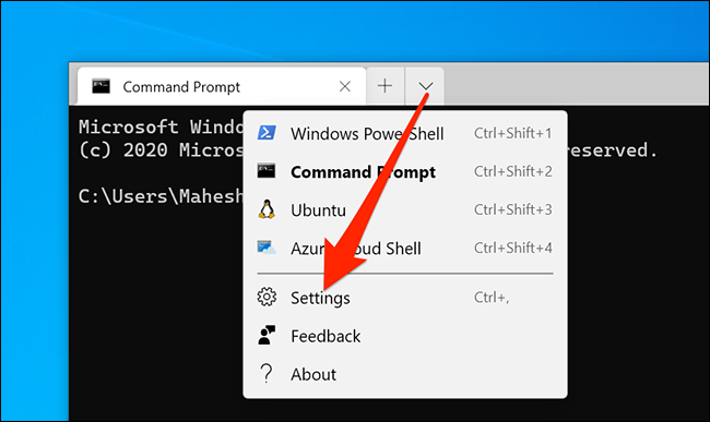 How to Reset the Windows Terminal to Default Settings