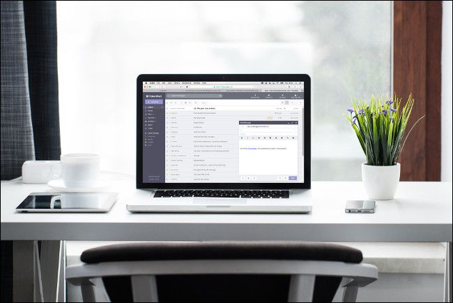 ProtonMail on MacBook