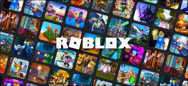 The Roblox logo and artwork