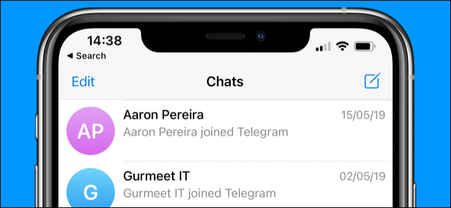 Telegram lets you disable contact joined notifications