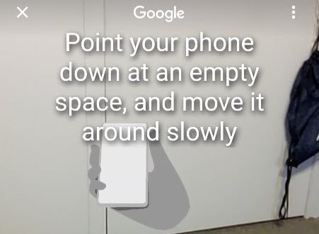 move phone to analyze space