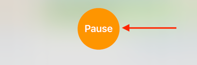 Pause Timer from Control Center