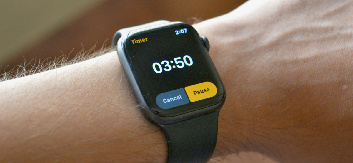 Setting a Timer on Apple Watch