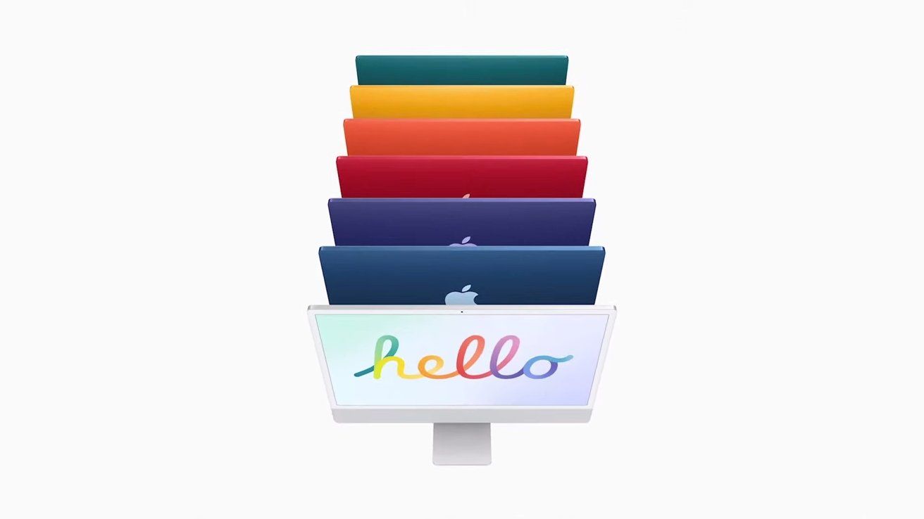 iMac 7 new colors
