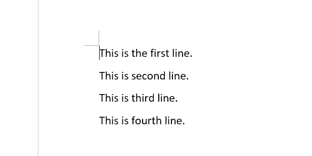 How to Remove Empty Lines from a Word Document