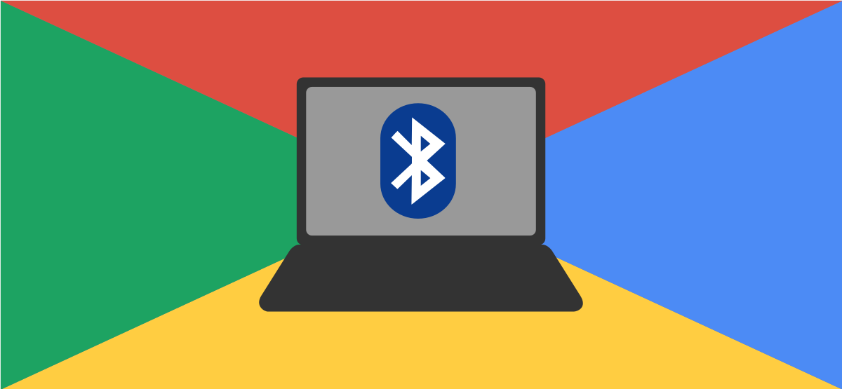 chromebook with bluetooth icon