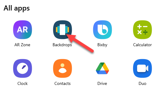 click and app icon