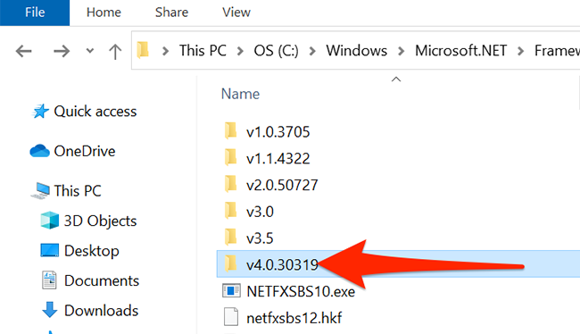 How to Check the .NET Framework Version on Windows 10