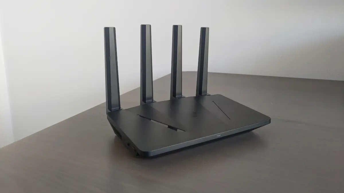 ExpressVPN Aircove router sitting on a table