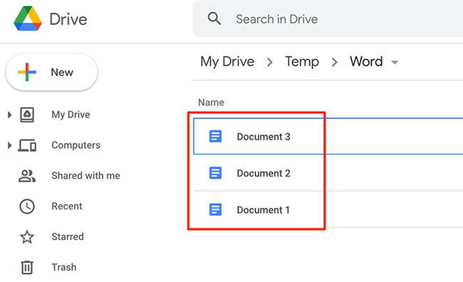 How to Convert Multiple Word Documents to Google Docs