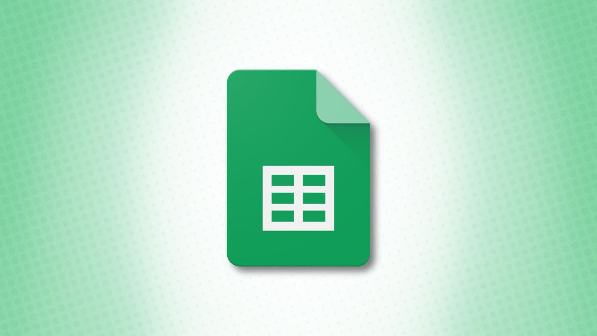 Google Sheets Icon on Green Background Hero