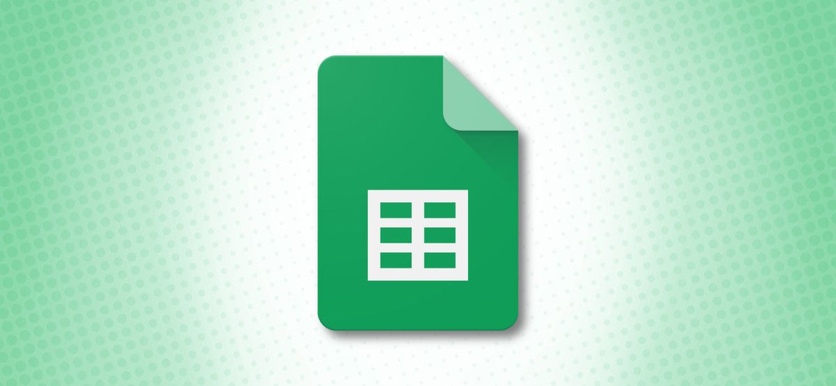 Google Sheets Logo on Green Background Hero