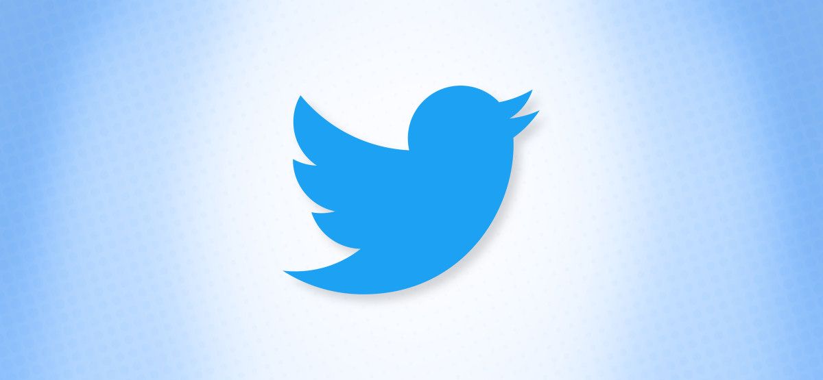 Twitter Logo on a Blue Background Hero