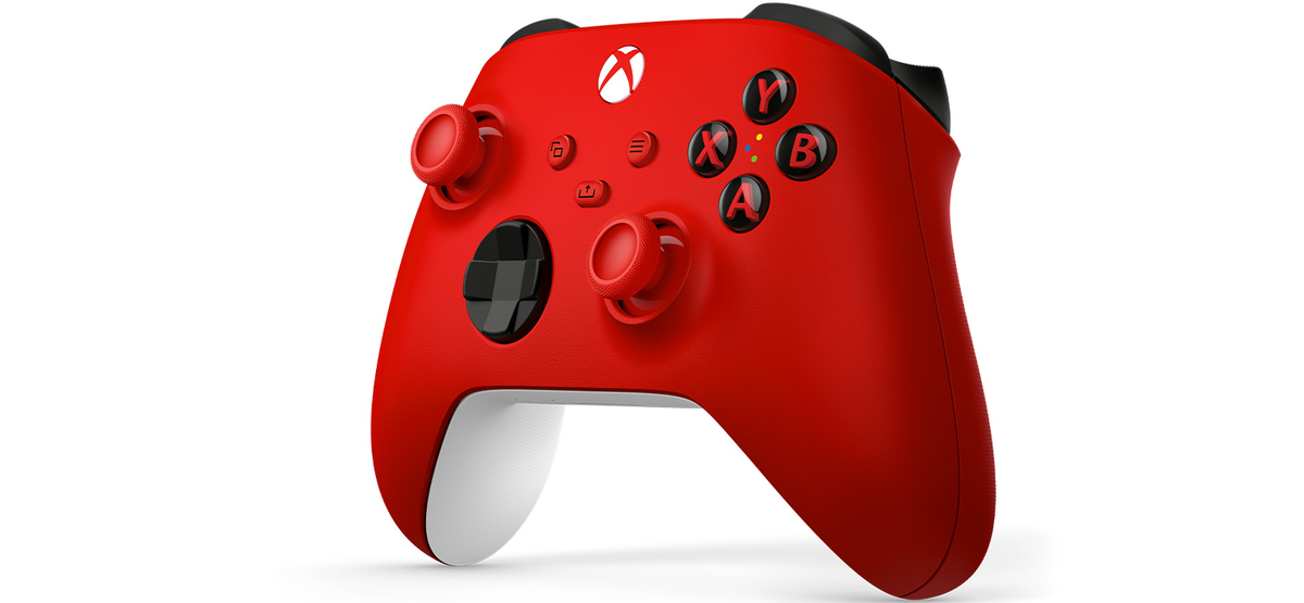 The red color variant of the Xbox Wireless Controller
