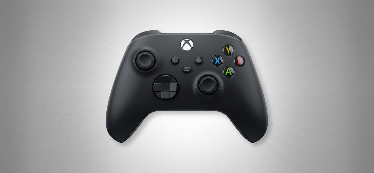 An Xbox Wireless Controller on Grey Hero