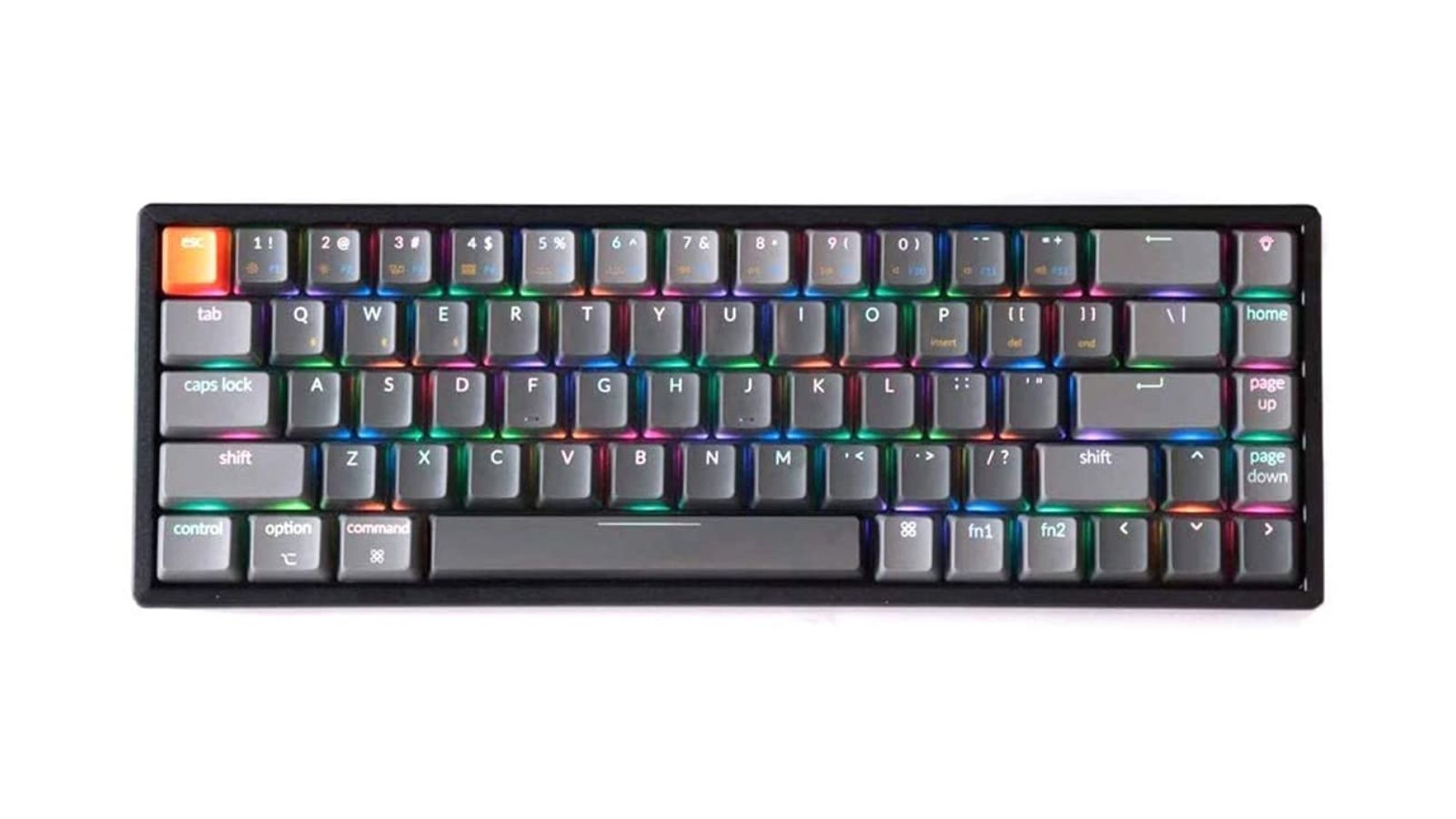 Keychron K6 keyboard against white background