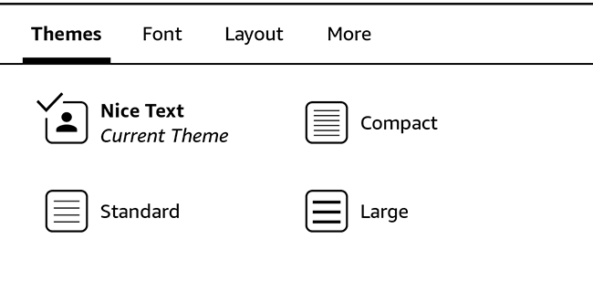custom theme in themes menu