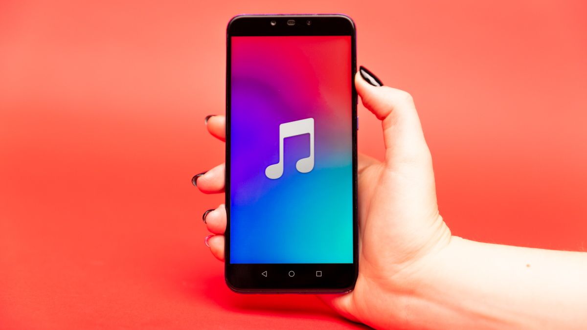 Apple Music on a smartphone display.