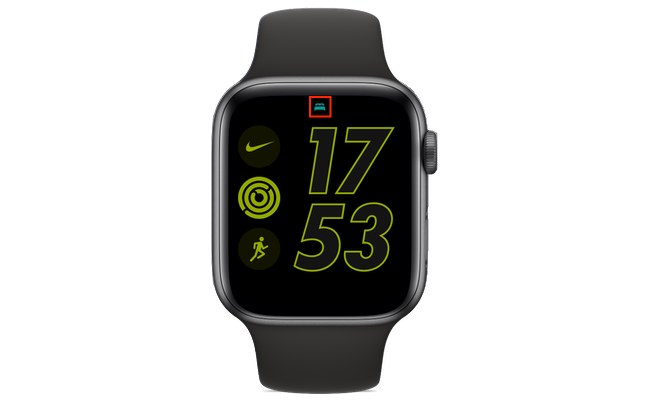 Apple watch best sale i icon location