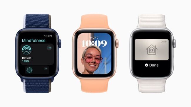 Apple Watch Series 6 with watchOS 8