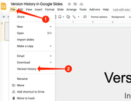 How To Check Version History In Google Slides