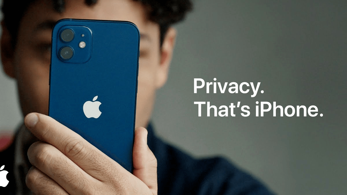 iPhone privacy ad.