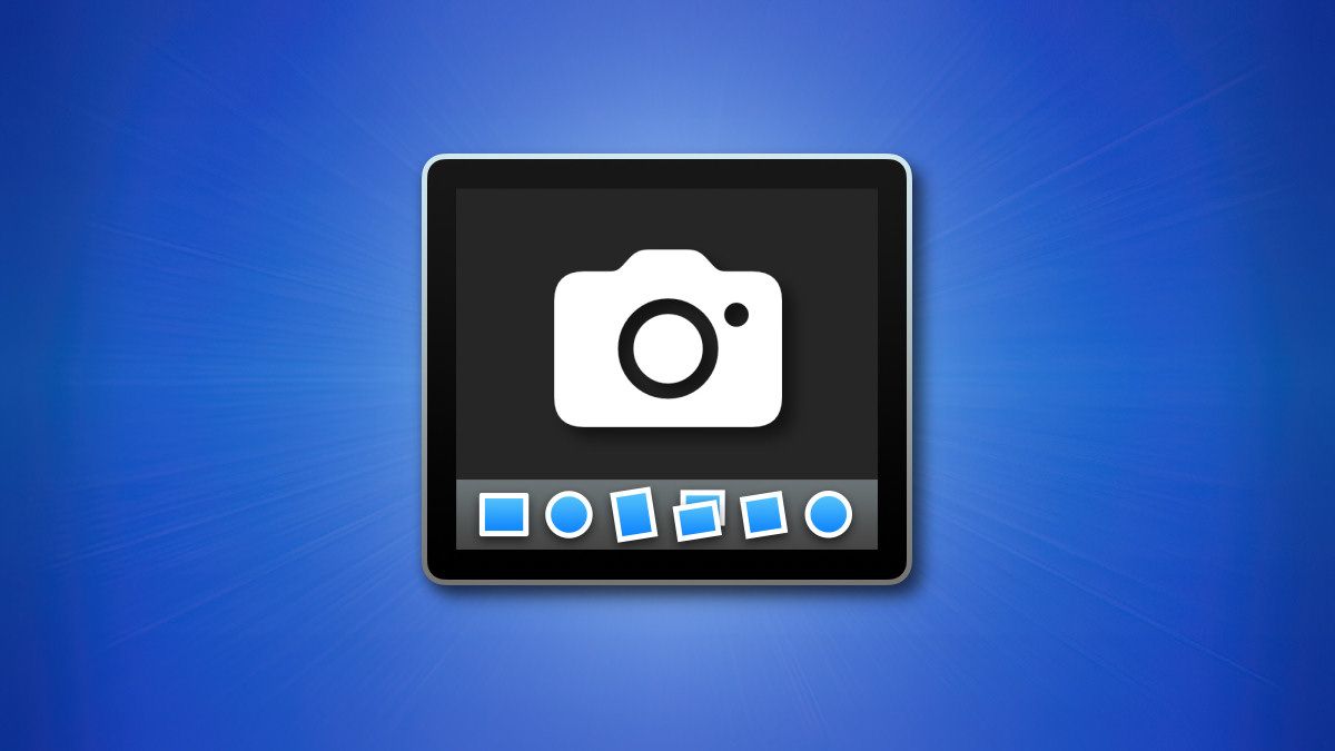 The macOS Dock icon with a camera icon over it