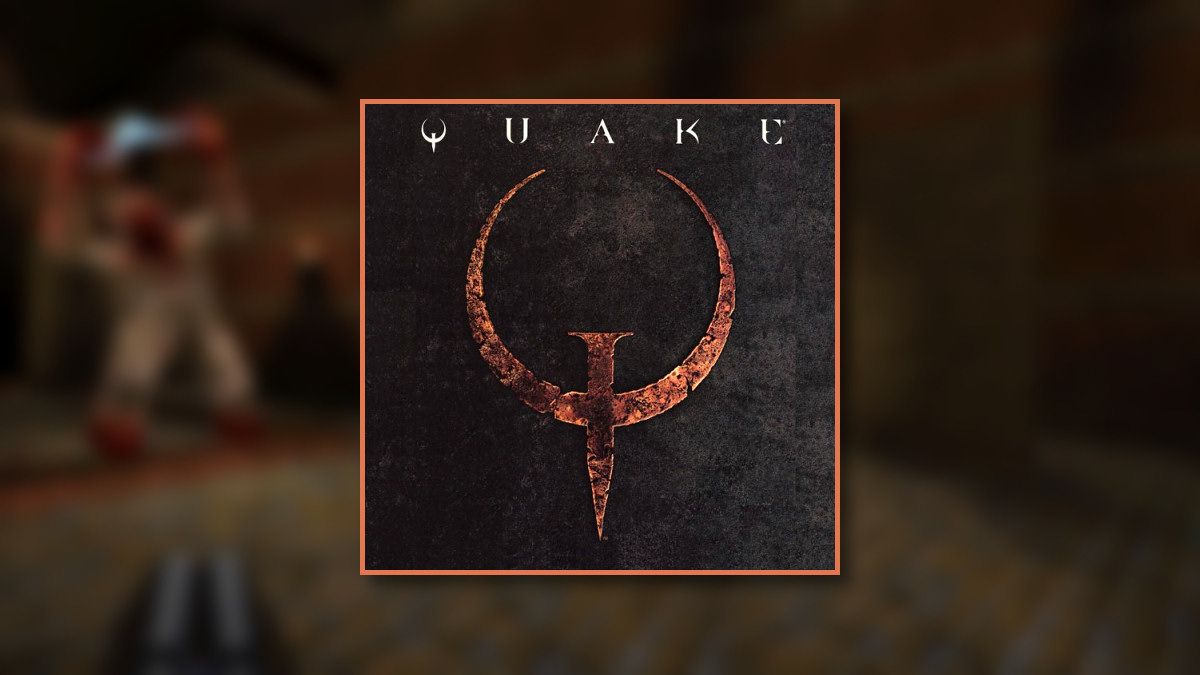 The Quake 1 Logo and box art