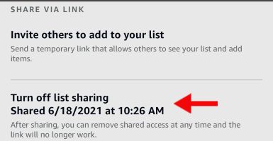 Turn Off Listing Sharing in Alexa app.