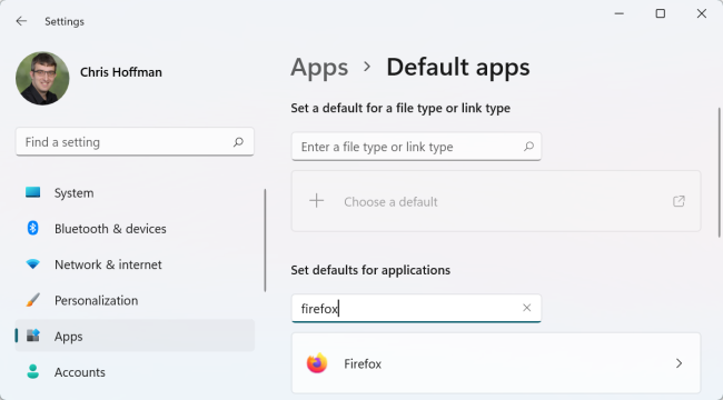 Select Settings &gt; Apps &gt; Default Apps and find your web browser of choice.