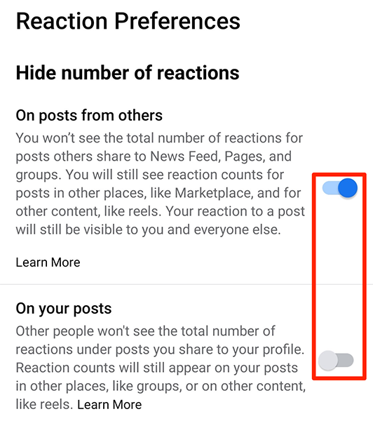 How to Hide (or Show) Like Counts on Facebook
