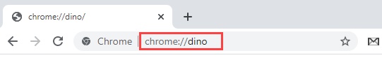 Go to the dino URL to play online.