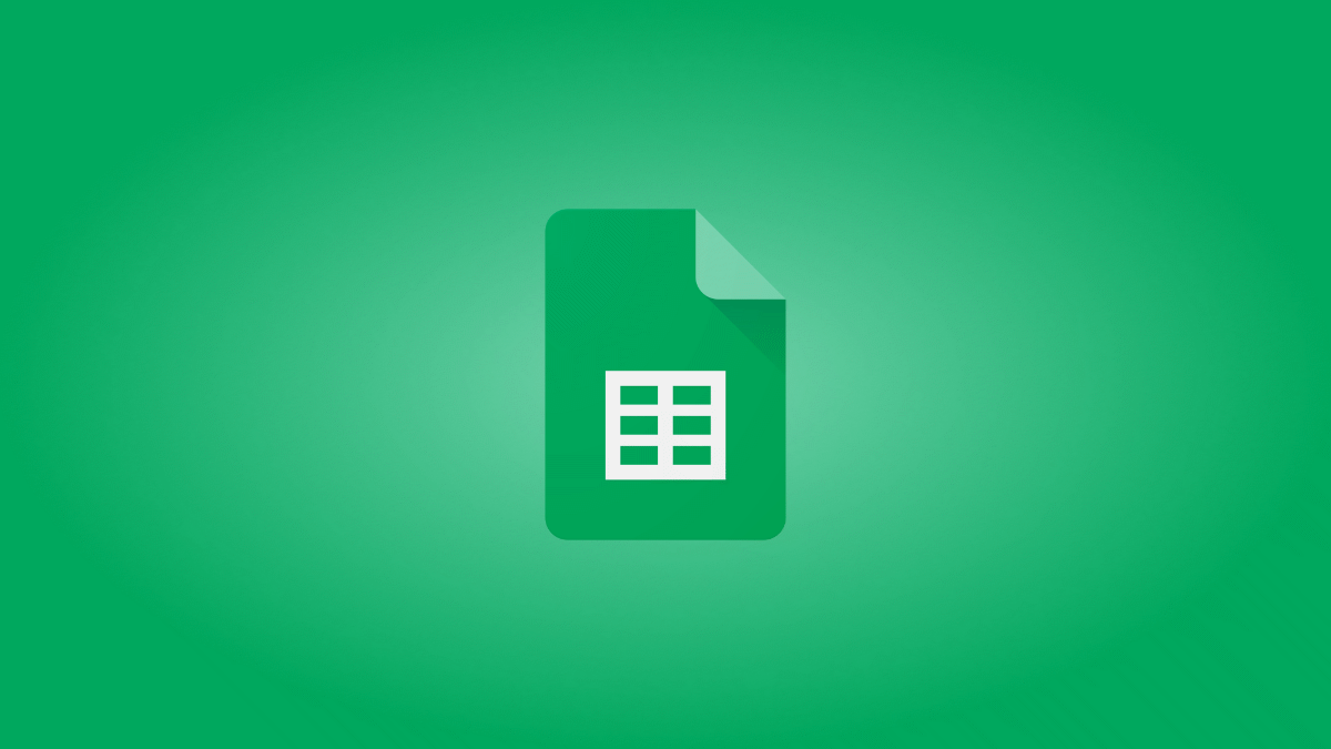 The Google Sheets logo.