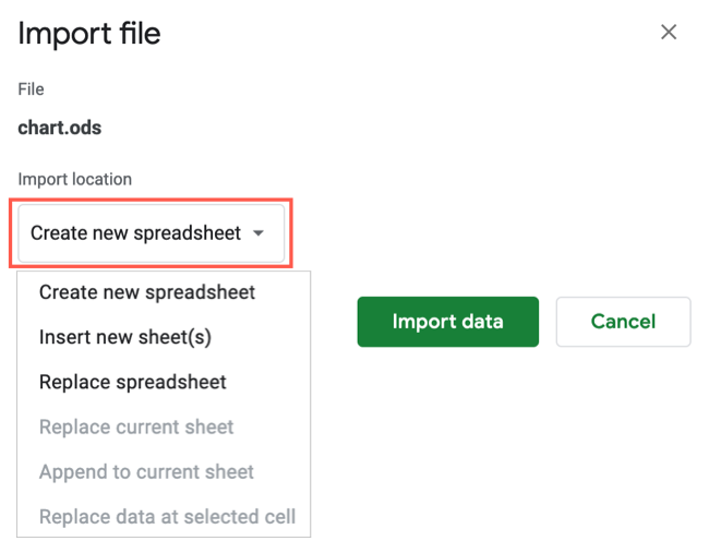 How To Import Different File Types Into Google Sheets