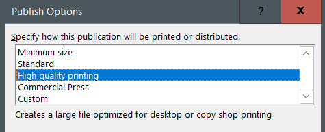 How to Convert a Microsoft Publisher File to a PDF