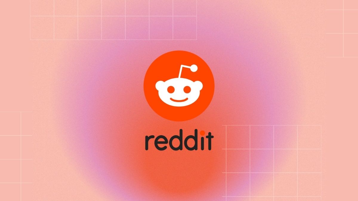 Reddit Background Red with Logo