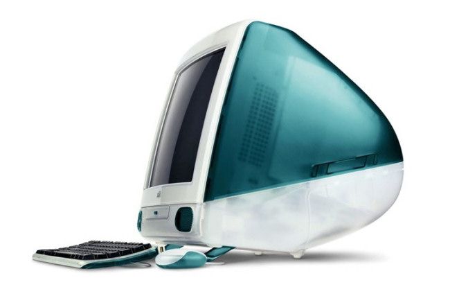 The original 1998 Apple iMac.