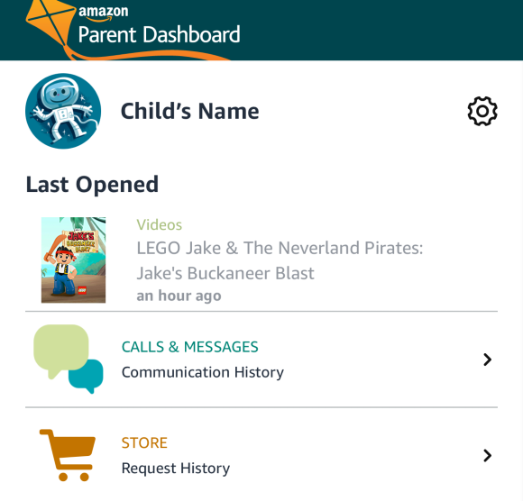 Parent Dashboard