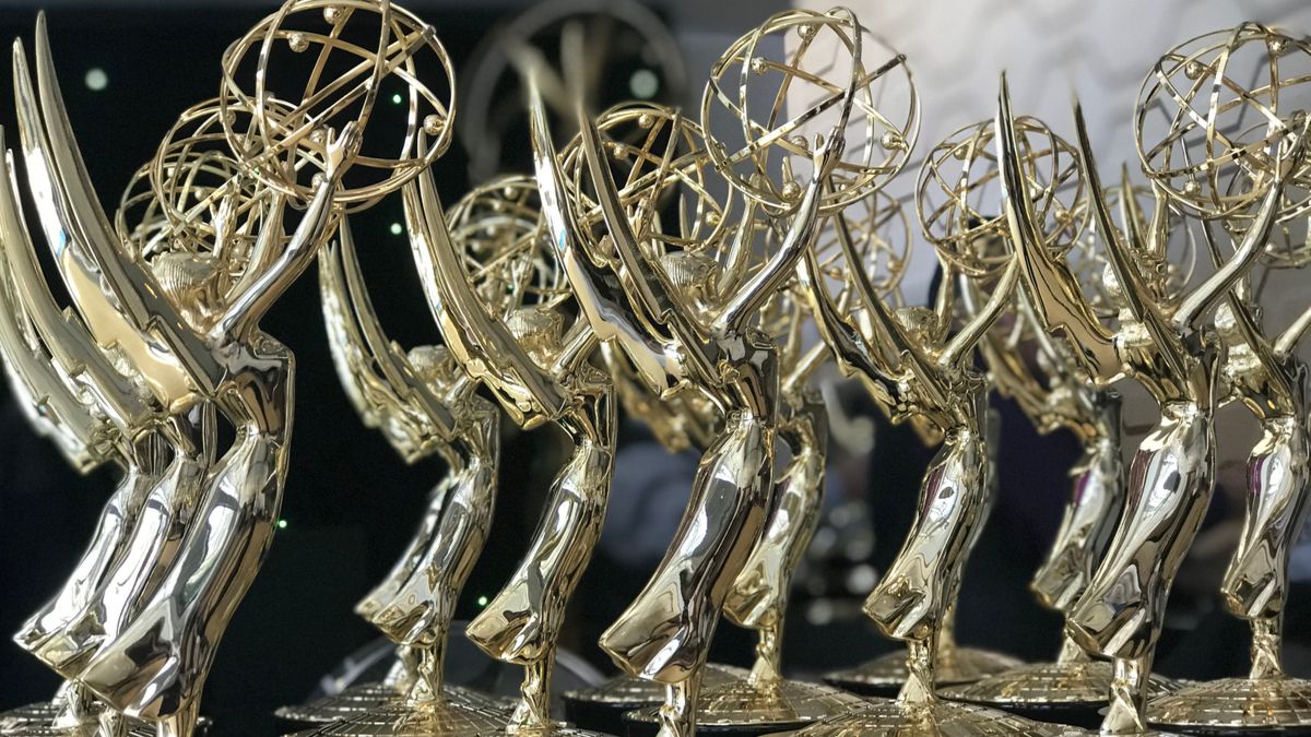 Emmy Awards on display