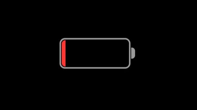 iPhone Battery Empty