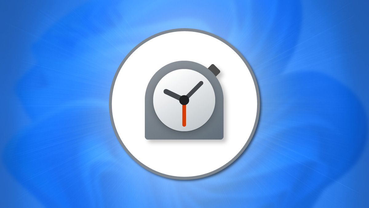 The Windows 11 Clock icon