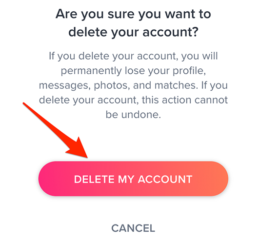How to Delete a Tinder Account
