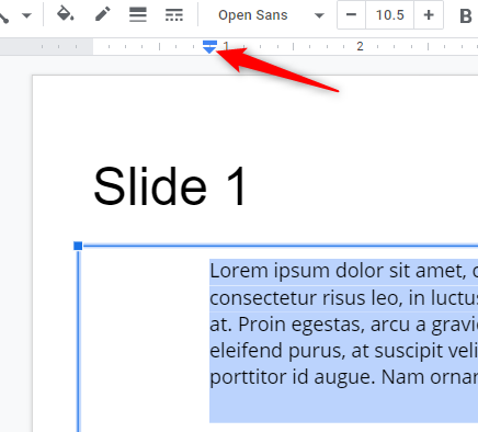 How to Create a Hanging Indent in Google Slides