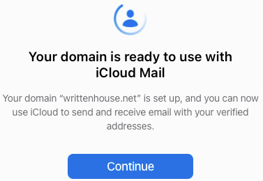Your domain is ready to use