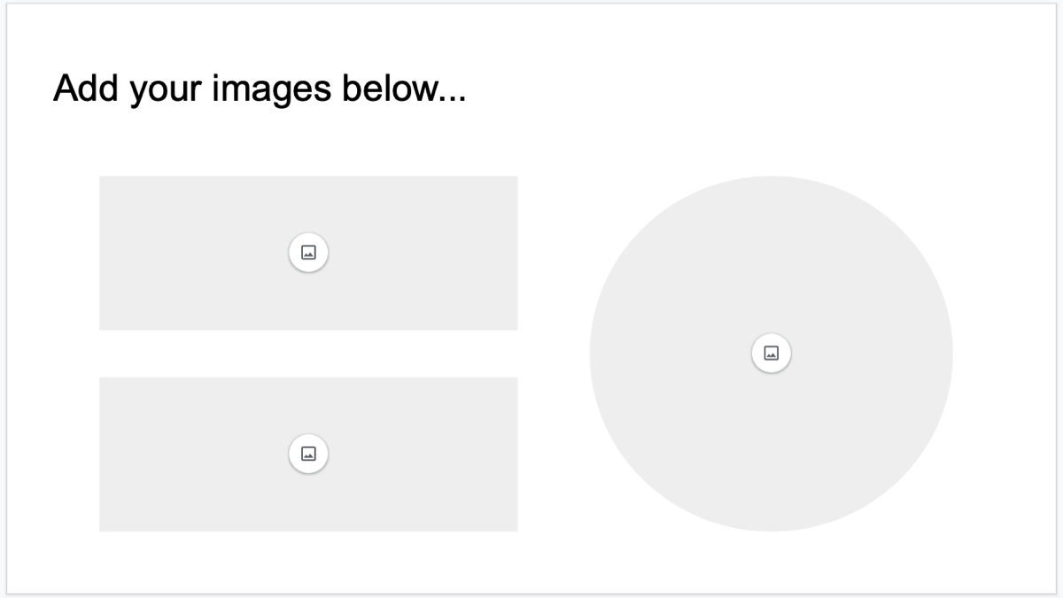 Google Slides Image Placeholders