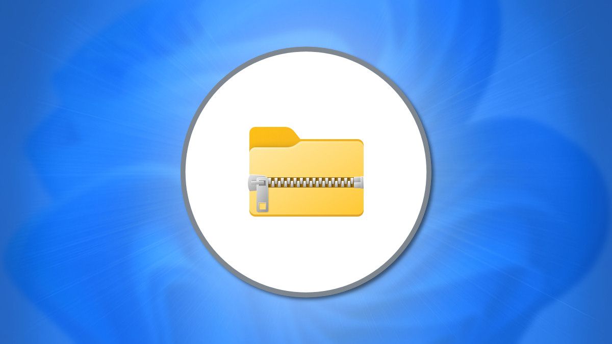 Windows 11 Zip Folder Icon